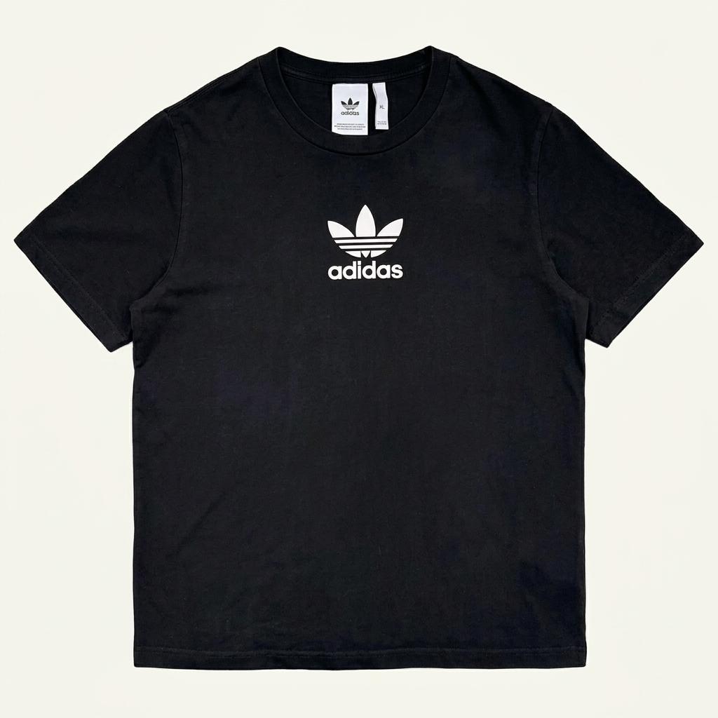 ADIDAS 파이어버드 로고티 블랙 XL 1
