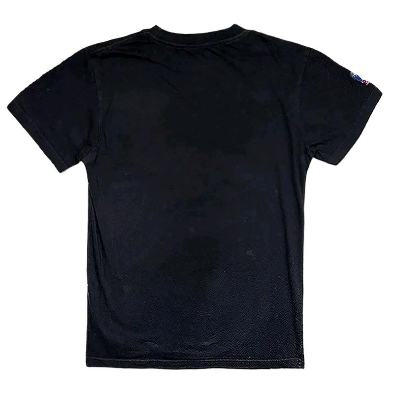 QUIKSILVER 프린팅티 블랙 SMALL 8