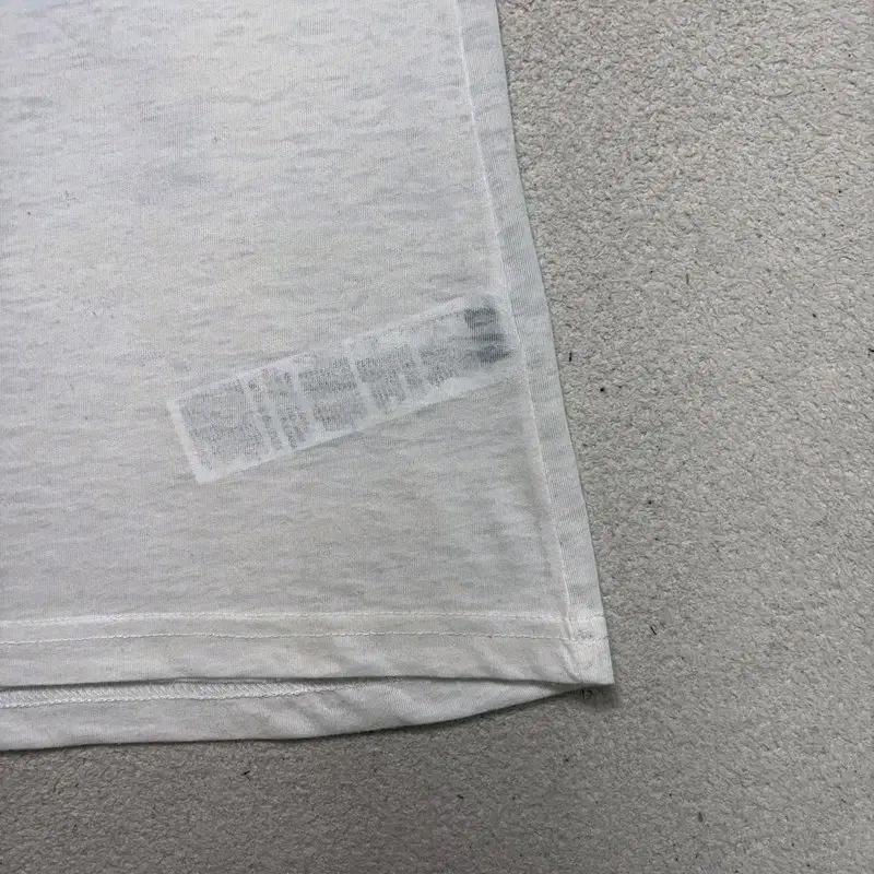 DIESEL 로고 프린팅티 화이트 S 6