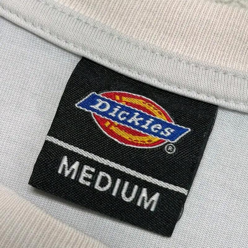 DICKIES 로고 프린팅티 화이트 M 4