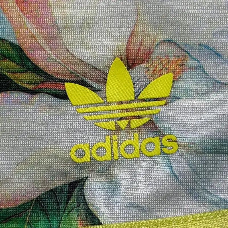 ADIDAS 플로럴 쇼츠 블루 90 3