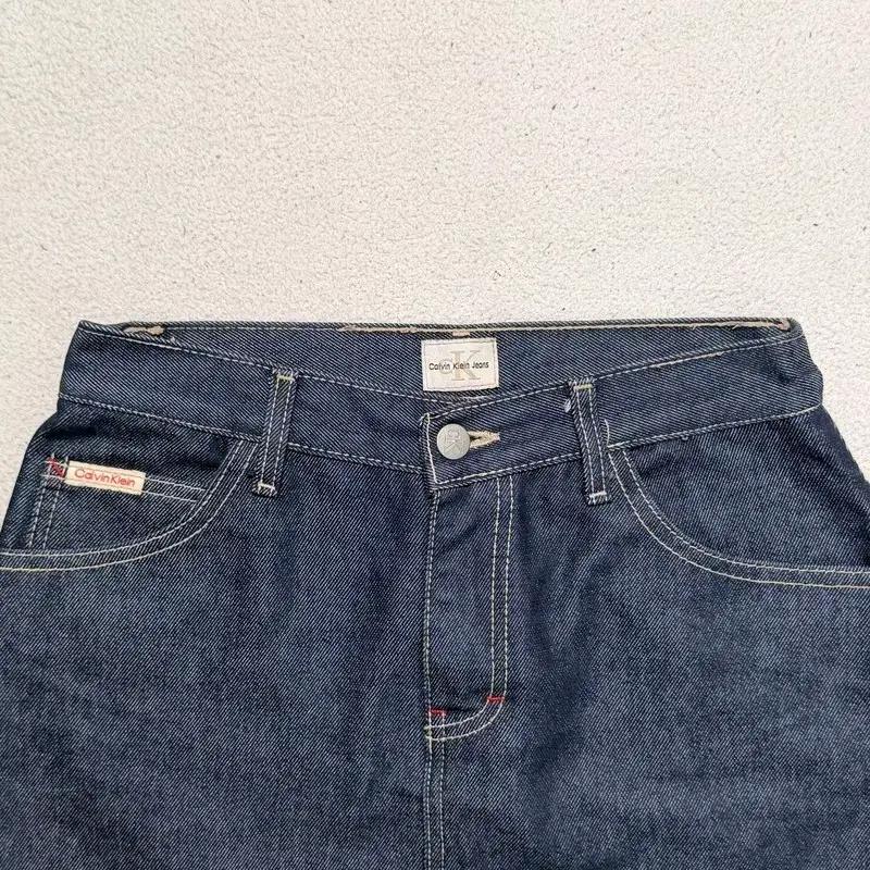 CALVIN KLEIN 데님 미니스커트 30 4