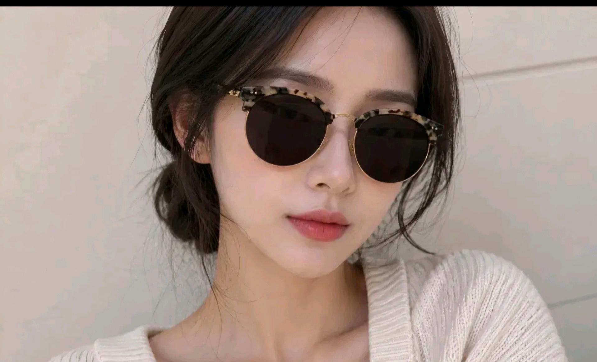 젠틀몬스터 문컷 호피 하금테 선글라스 11