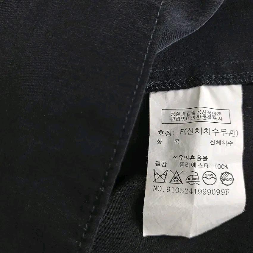 톰보이 여성 여름 프린팅 민소매원피스 블랙F (HU45956) 5
