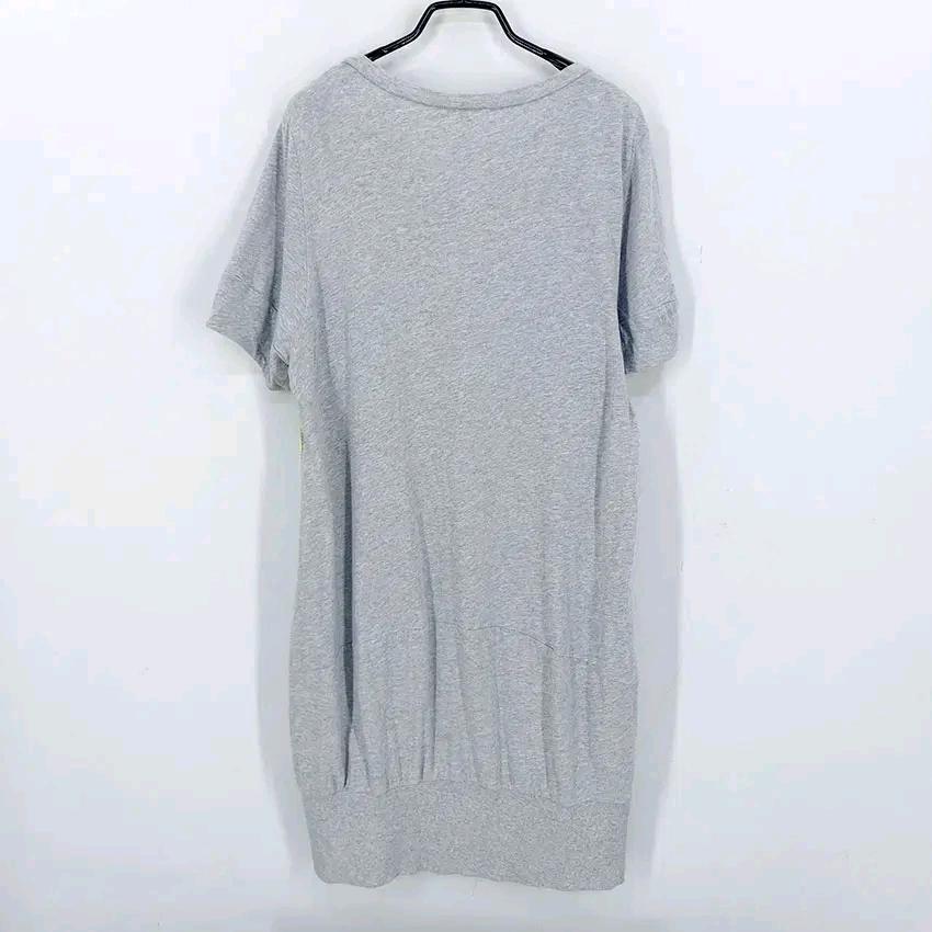 오즈세컨 여 여름 프린팅 반팔 미니원피스 그레이85 (HU45986) 3