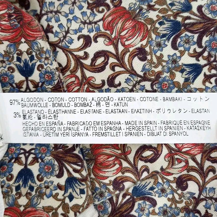 자라 여성 여름 약스판 옆지퍼 숏팬츠 아이보리XS (HU45994) 7