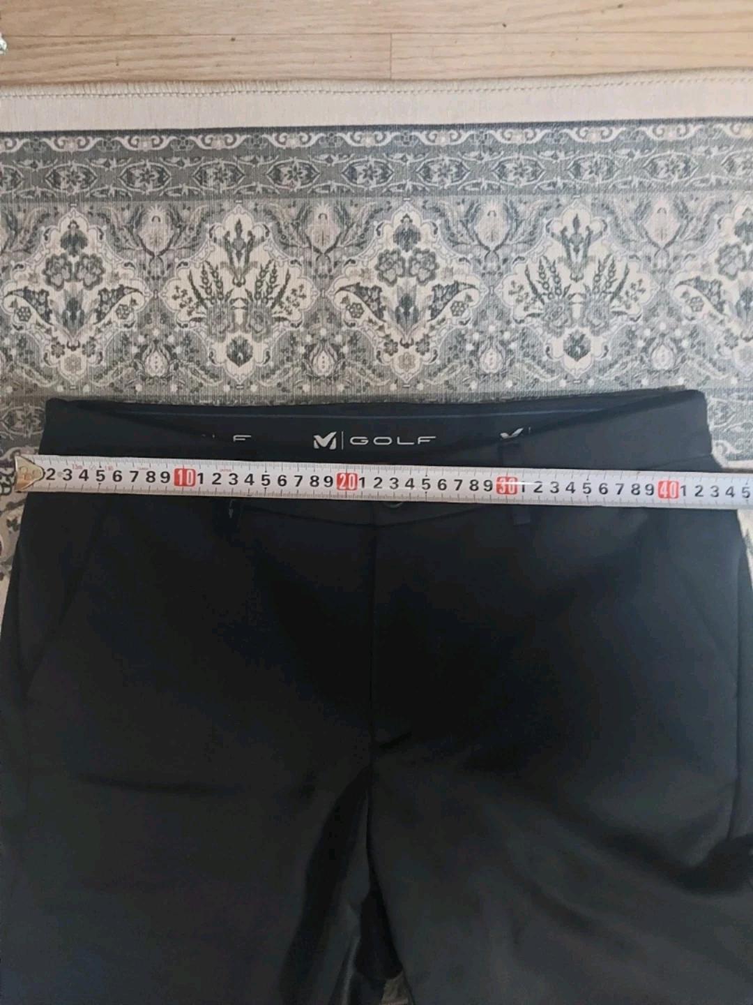 밀레 GOLF 블랙 골프바지 32 2