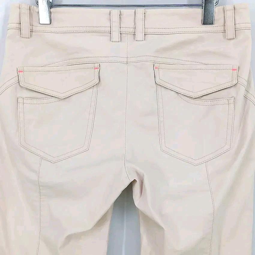 오즈세컨 여성 춘하 스판끼 슬림 스키니팬츠 베이지 (HU46010) 4
