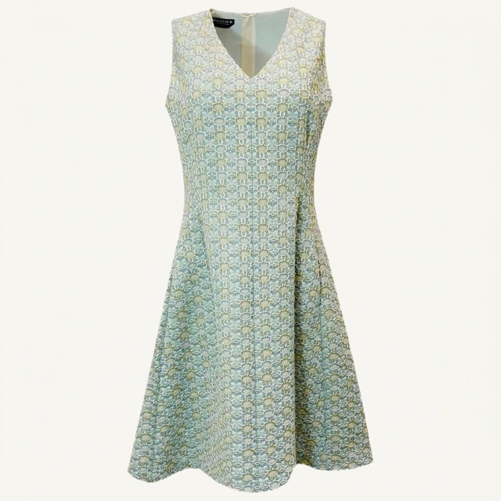 ROCHAS 로샤스 자카드 A라인 원피스 (Made in Italy / IT 42) 1