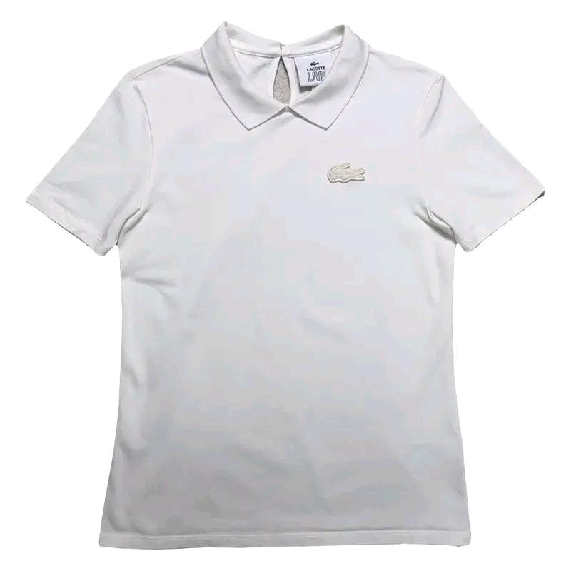 LACOSTE LIVE PK 카라 반팔 티셔츠 화이트 XS 2