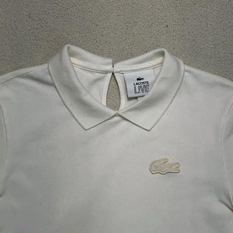 LACOSTE LIVE PK 카라 반팔 티셔츠 화이트 XS 4