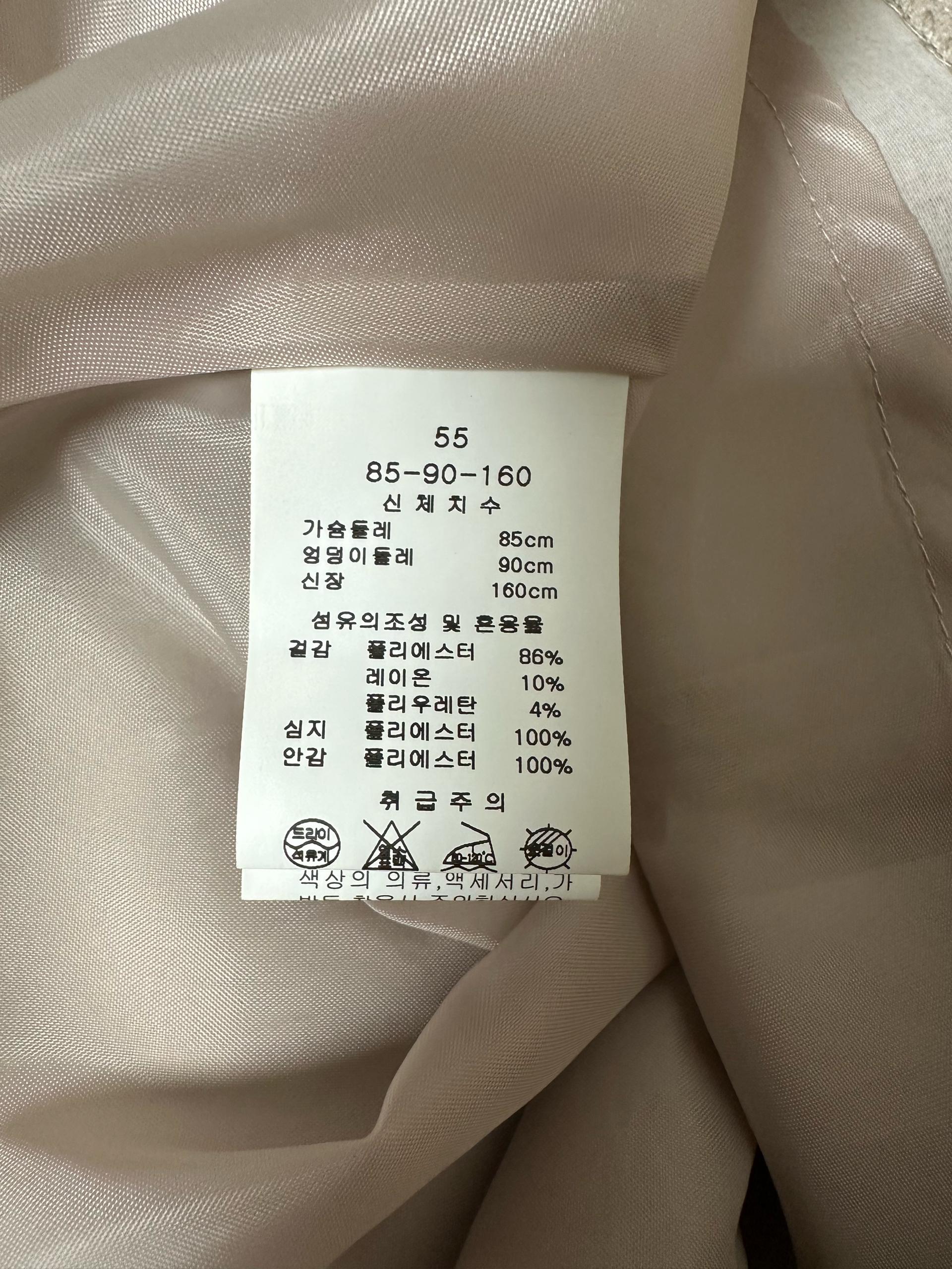 라인 어디션 플리츠 롱 원피스 베이지 3