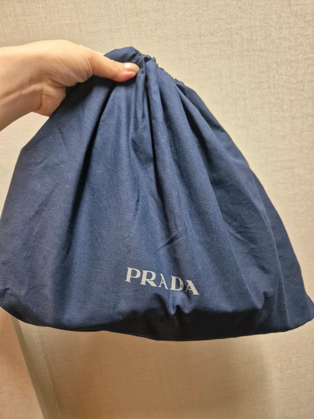 [정품/새상품] 프라다 리나일론 시어링 버킷햇 (XL) 5
