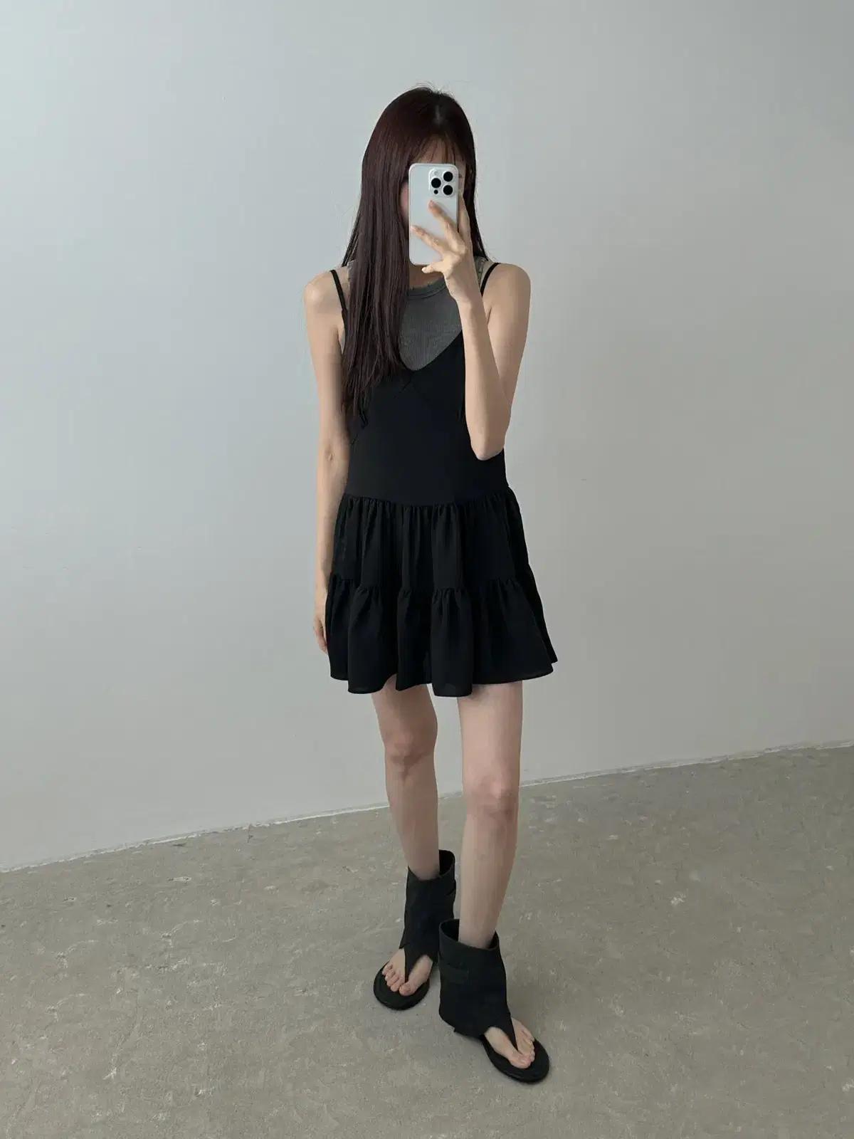 @9469 베이지 250 폴드오버쪼리 1.5cm 버클 린넨부츠-새상품 13