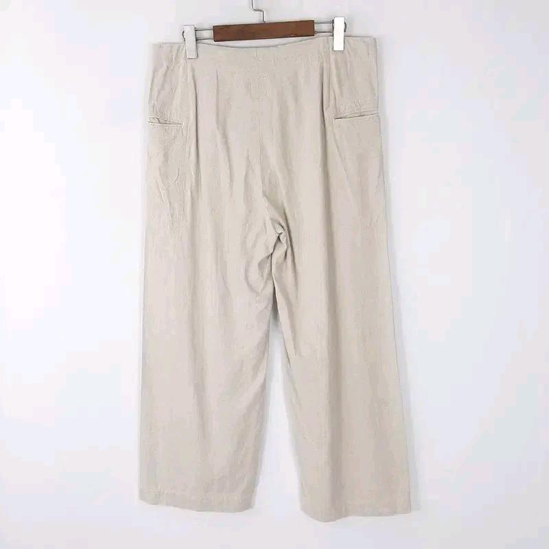 EASY TO WEAR 남성 린넨혼방 와이드팬츠48 3