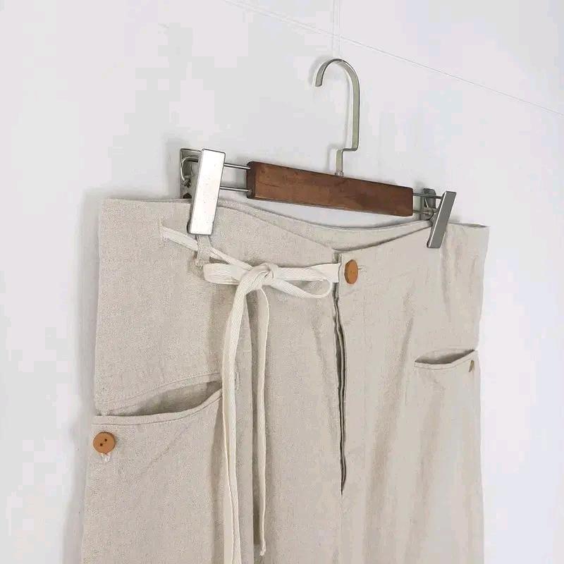 EASY TO WEAR 남성 린넨혼방 와이드팬츠48 4