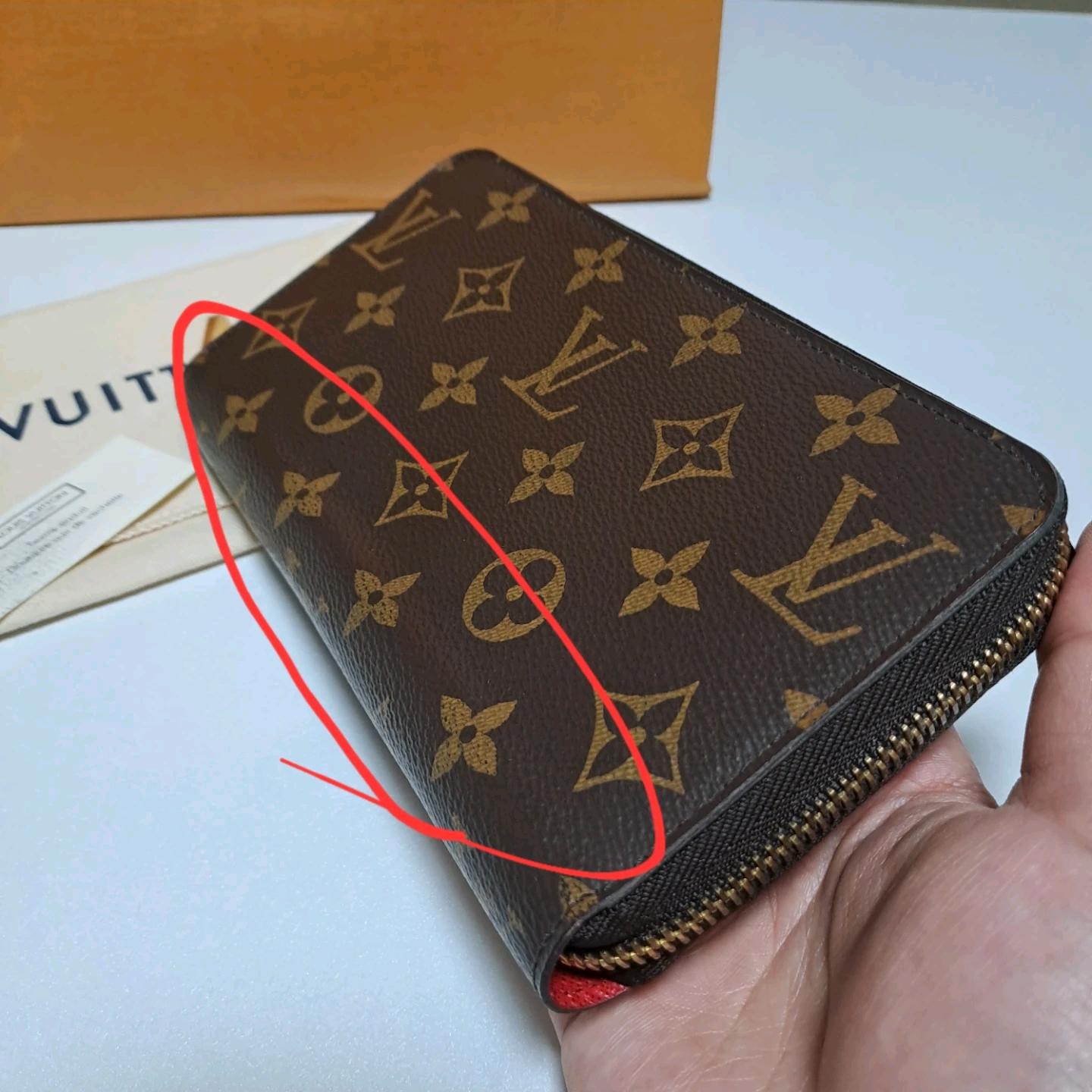 [100%/정품] 루이비통 지피 모노그램 코클리코 레드 장지갑, 루이비통지갑,루이비통장지갑 3