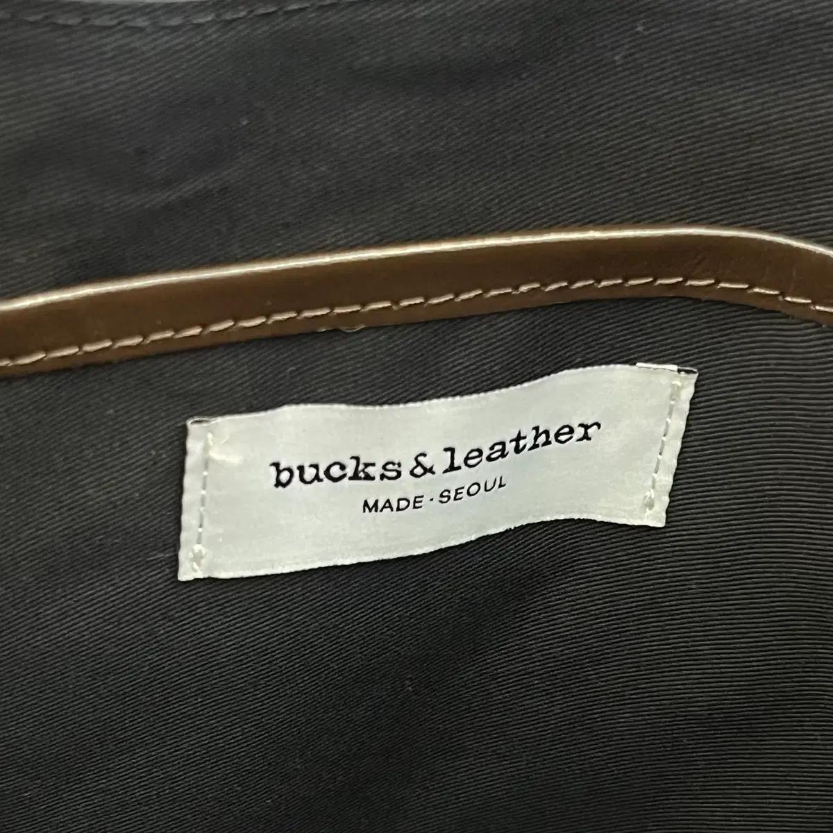 벅스앤레더 bucks&leather 레더 숄더백 5