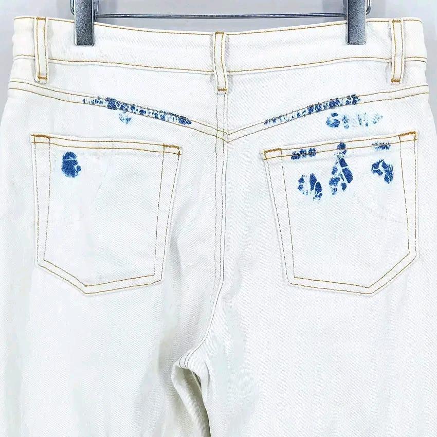 마쥬 여성 춘추 데님팬츠 아이보리36 (HU46019) 4