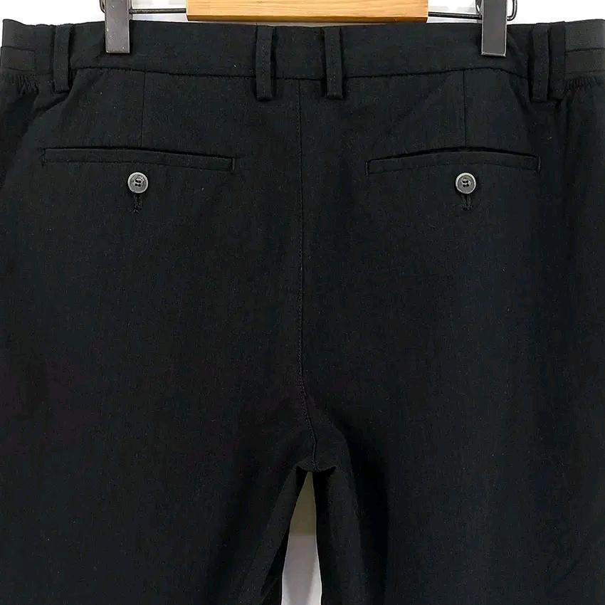 행텐 남성 여름 스판 옆밴딩 반바지 블랙34 (HU46029) 4