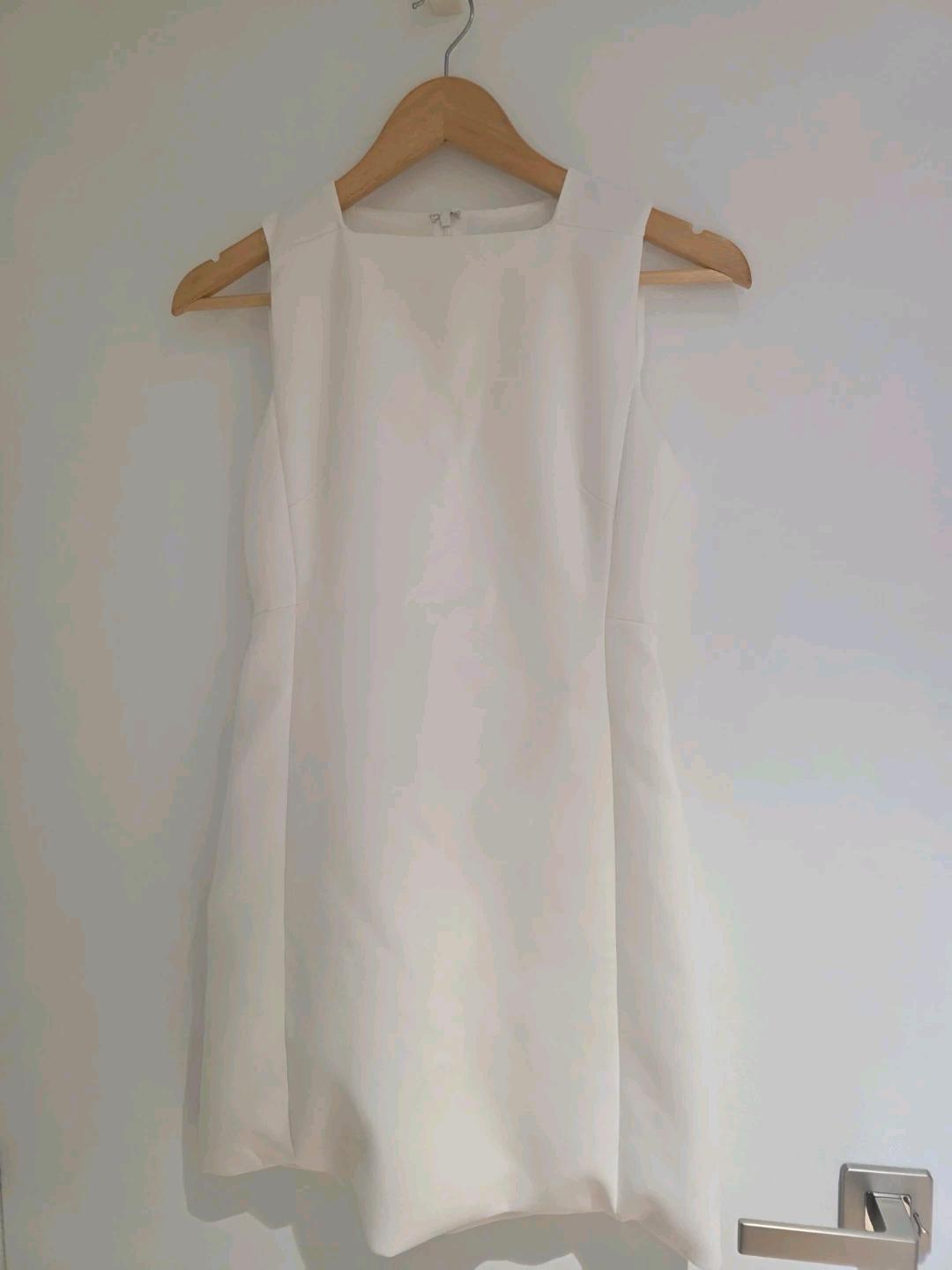 ZARA 화이트 민소매 원피스 XS 2