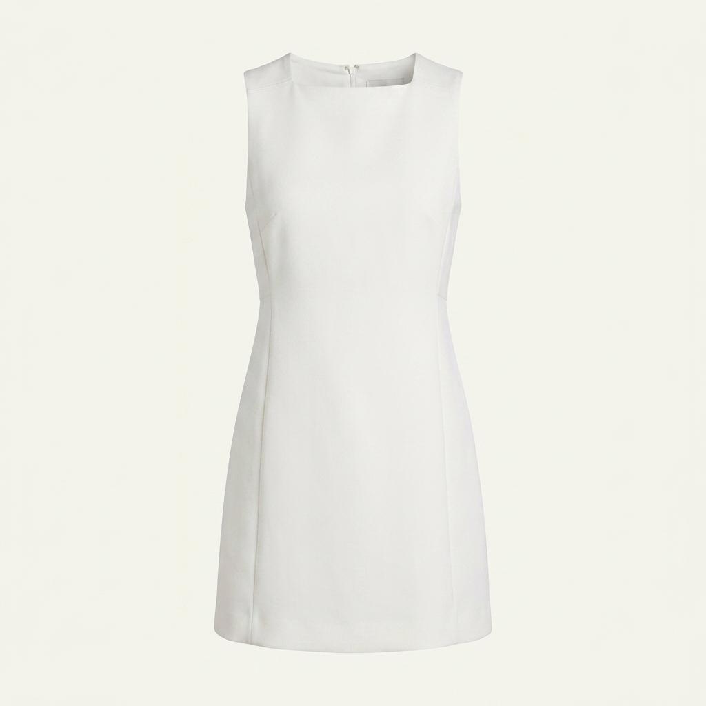 ZARA 화이트 민소매 원피스 XS