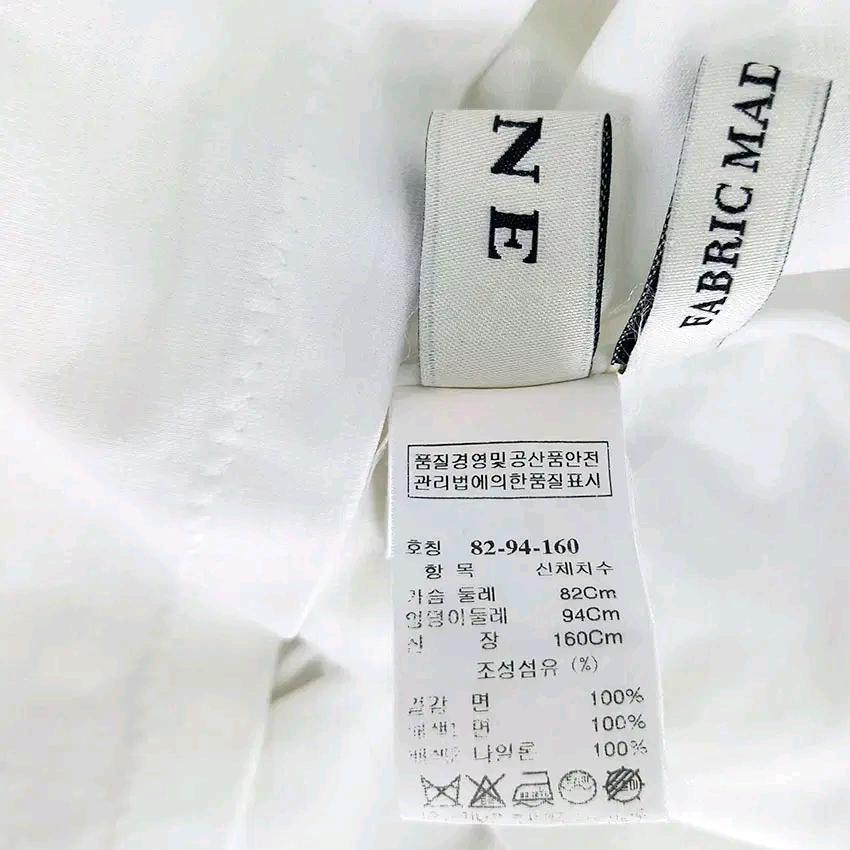마인 여성 여름 레이스 라운드반팔티 화이트82 (HU46092) 6
