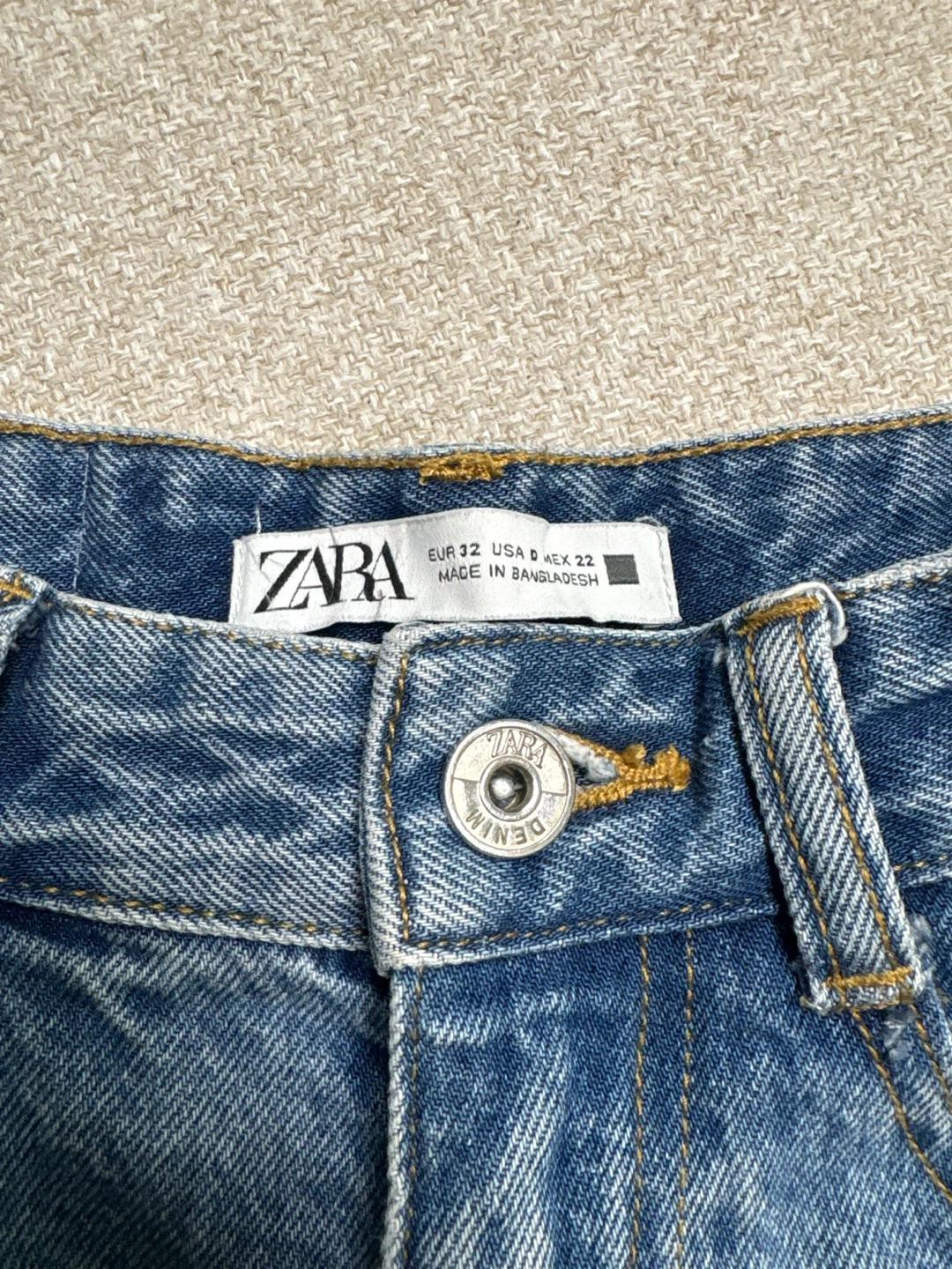 ZARA 하이웨이스트 데님 숏팬츠 (EUR 32) 3