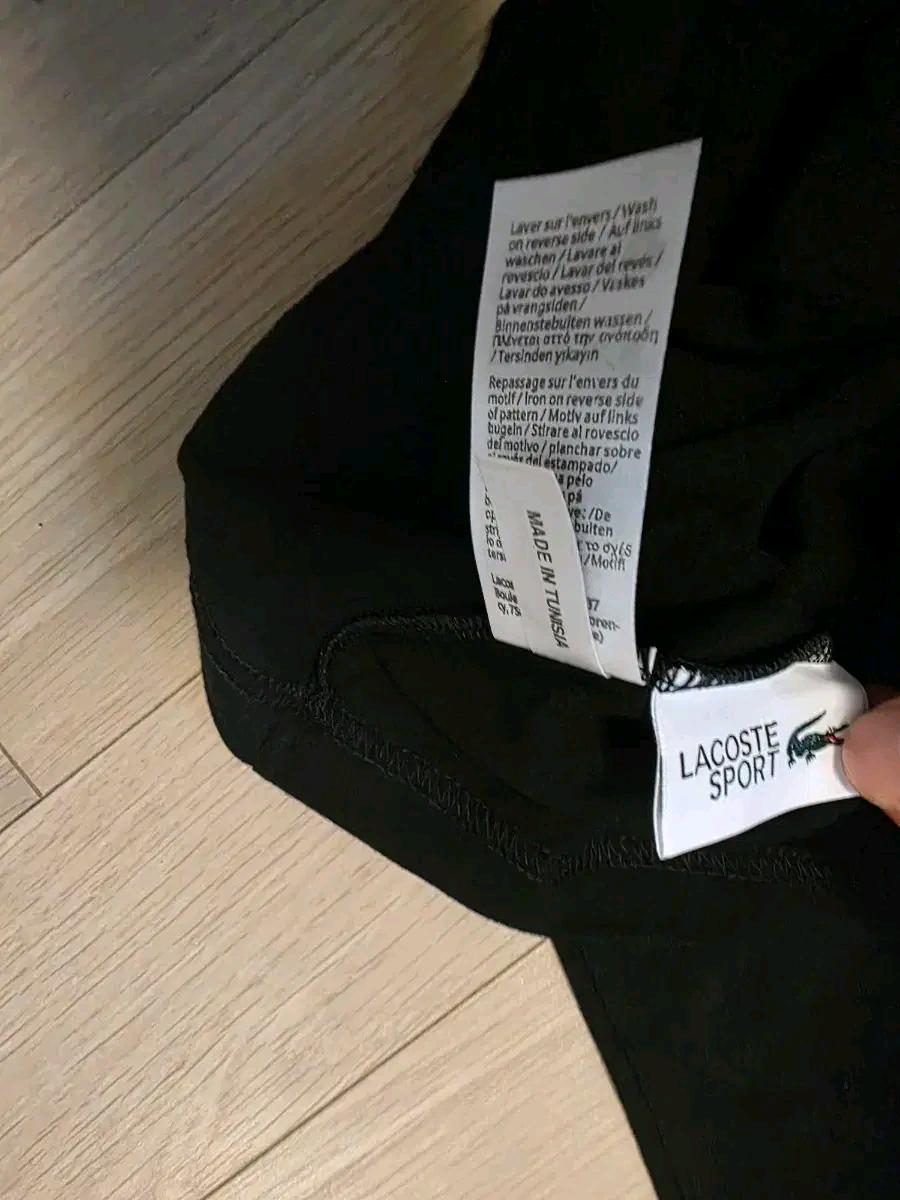 라코스테 블랙 티셔츠 새상품 xl사이즈 4