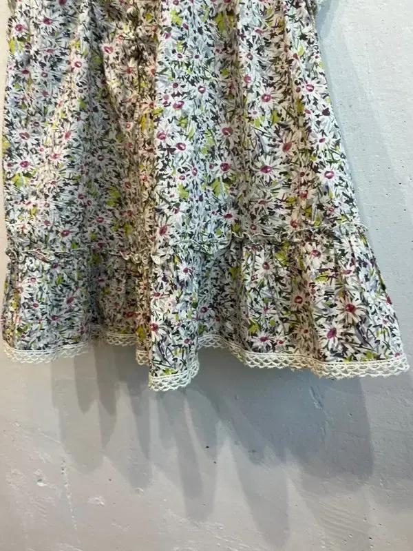 질스튜어트 플라워 슬리브리스 탑 Made in JAPAN 5