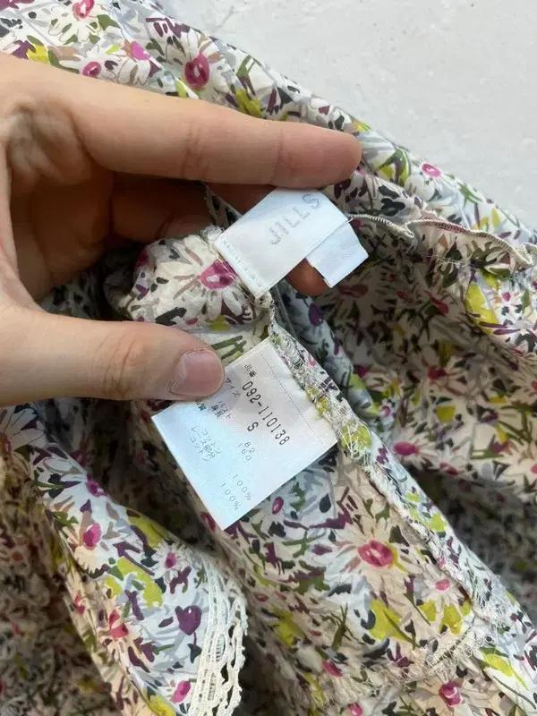 질스튜어트 플라워 슬리브리스 탑 Made in JAPAN 8
