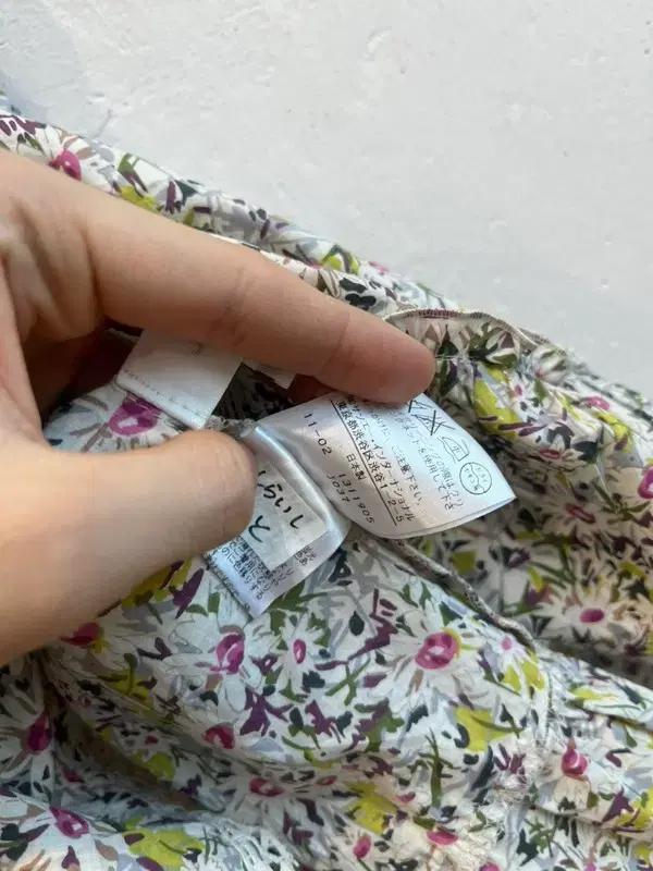 질스튜어트 플라워 슬리브리스 탑 Made in JAPAN 9