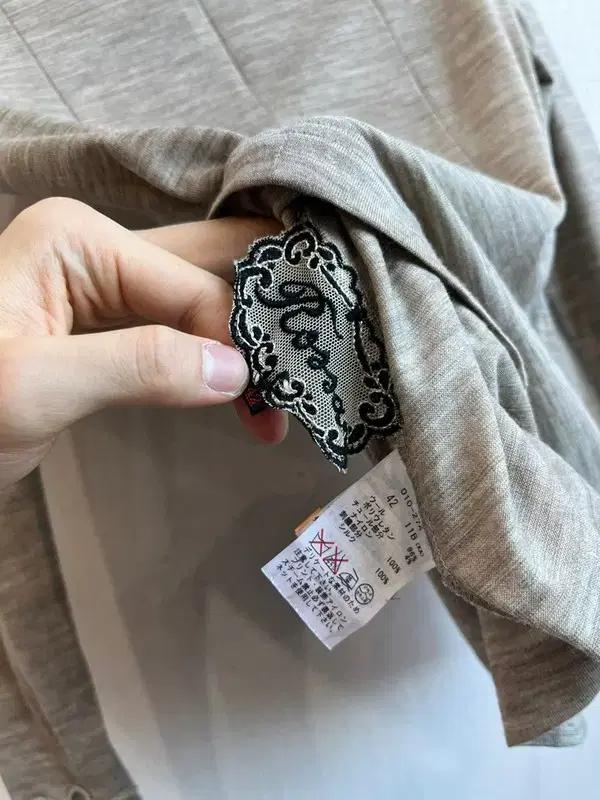 Rossa 플라워 롱슬리브 탑 Made in JAPAN 7