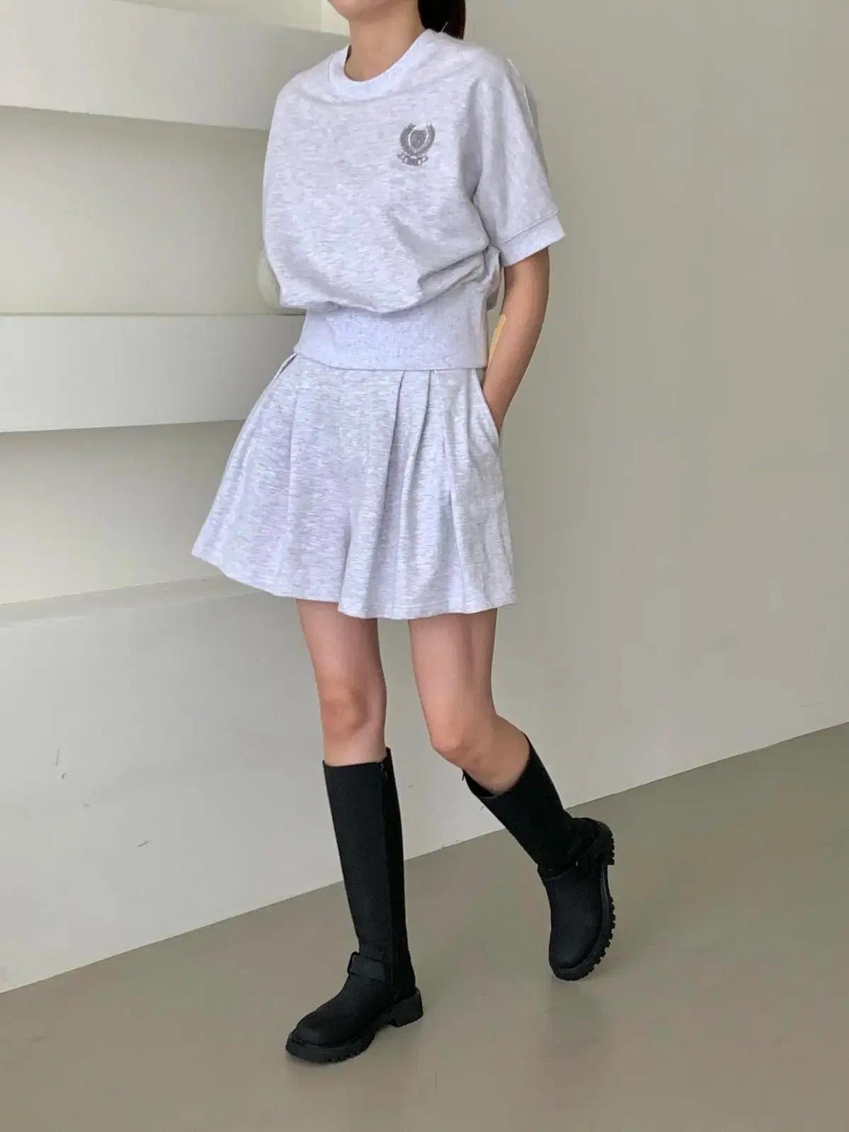 #세일 9370 브라운 235-무광 3.5cm 롱부츠-새상품 6