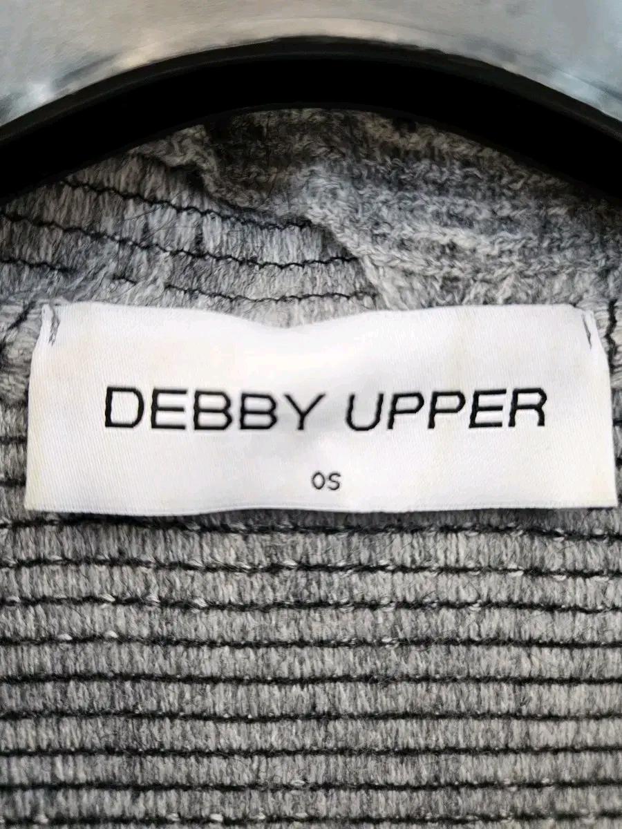 DERBY UPPER 그레이 니트 반팔티 (356 4