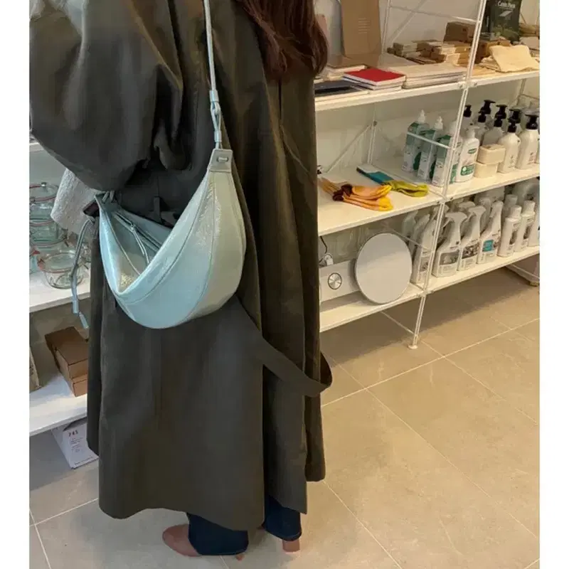 아카이브앱크 fling bag 플링백 glow jade 크로스백 가방 3
