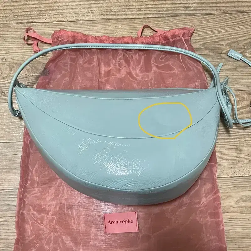 아카이브앱크 fling bag 플링백 glow jade 크로스백 가방 7