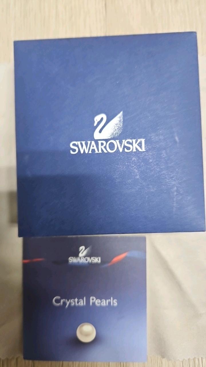 스와로브스키 크리스탈 펄 롱 목걸이 3