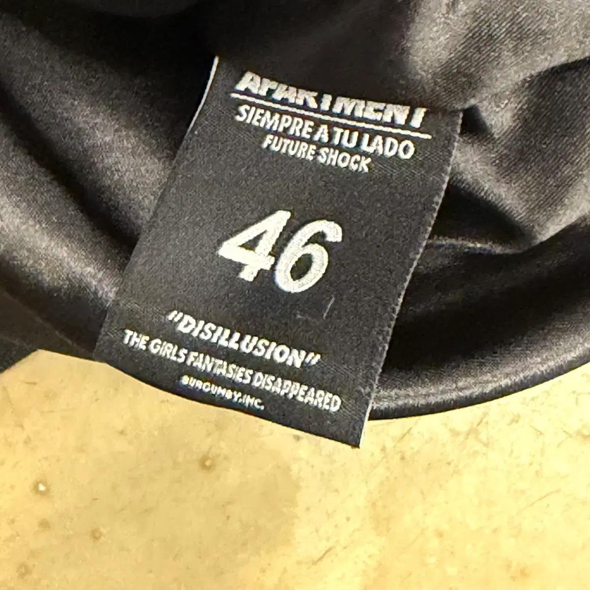 46 아파트먼트 블랙 레드 올드스쿨 레이싱 자켓 6