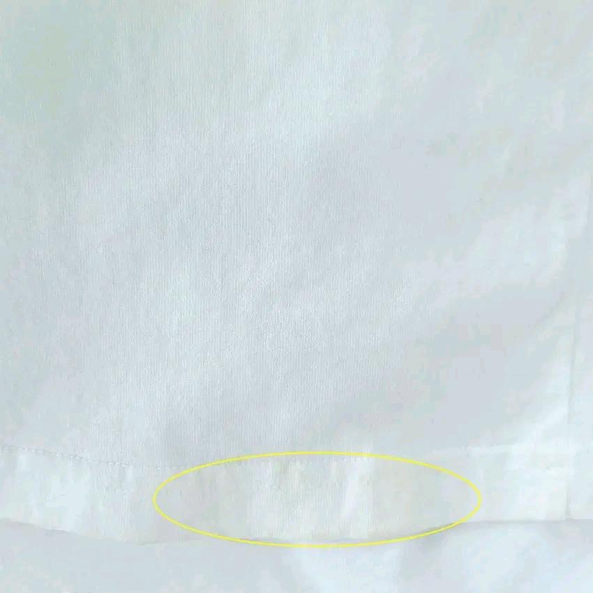로라로라 여성 여름 빅프린팅 반팔티 연아이보리 (HU46203) 8