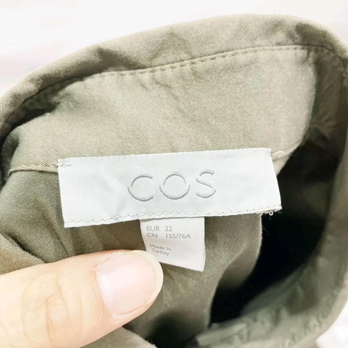 COS 여성반팔롱원피스 카키 S 진스센스 5