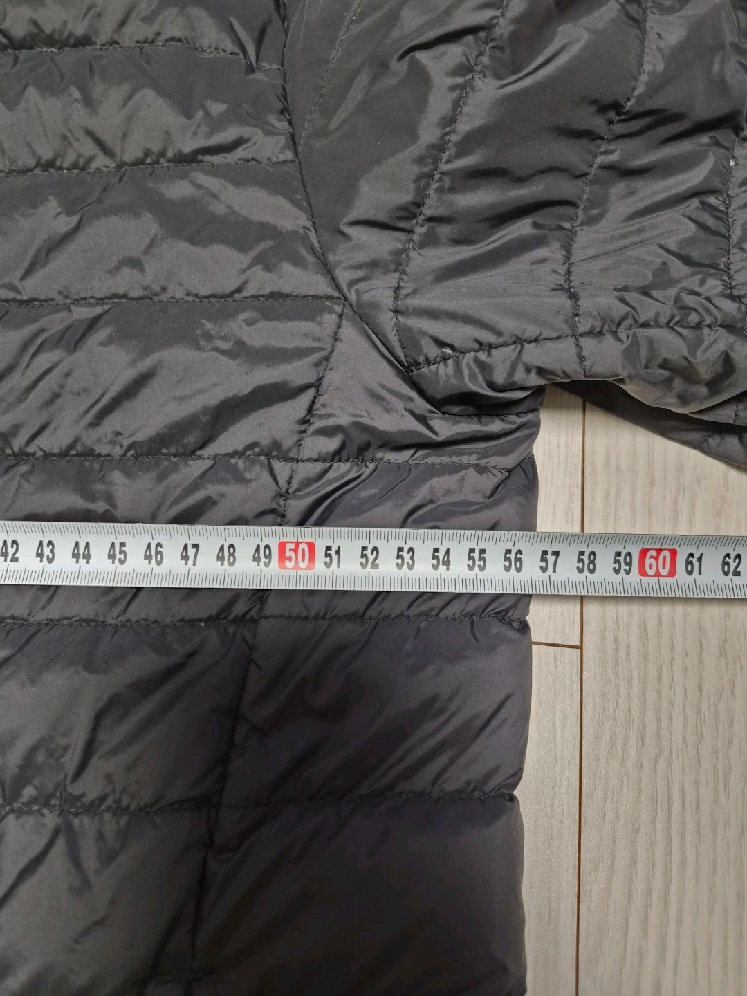 새상품급) 무신사 스탠다드 경량패딩 트랜스폼 라운드넥 라이트 다운 자켓 사이즈105xl 3