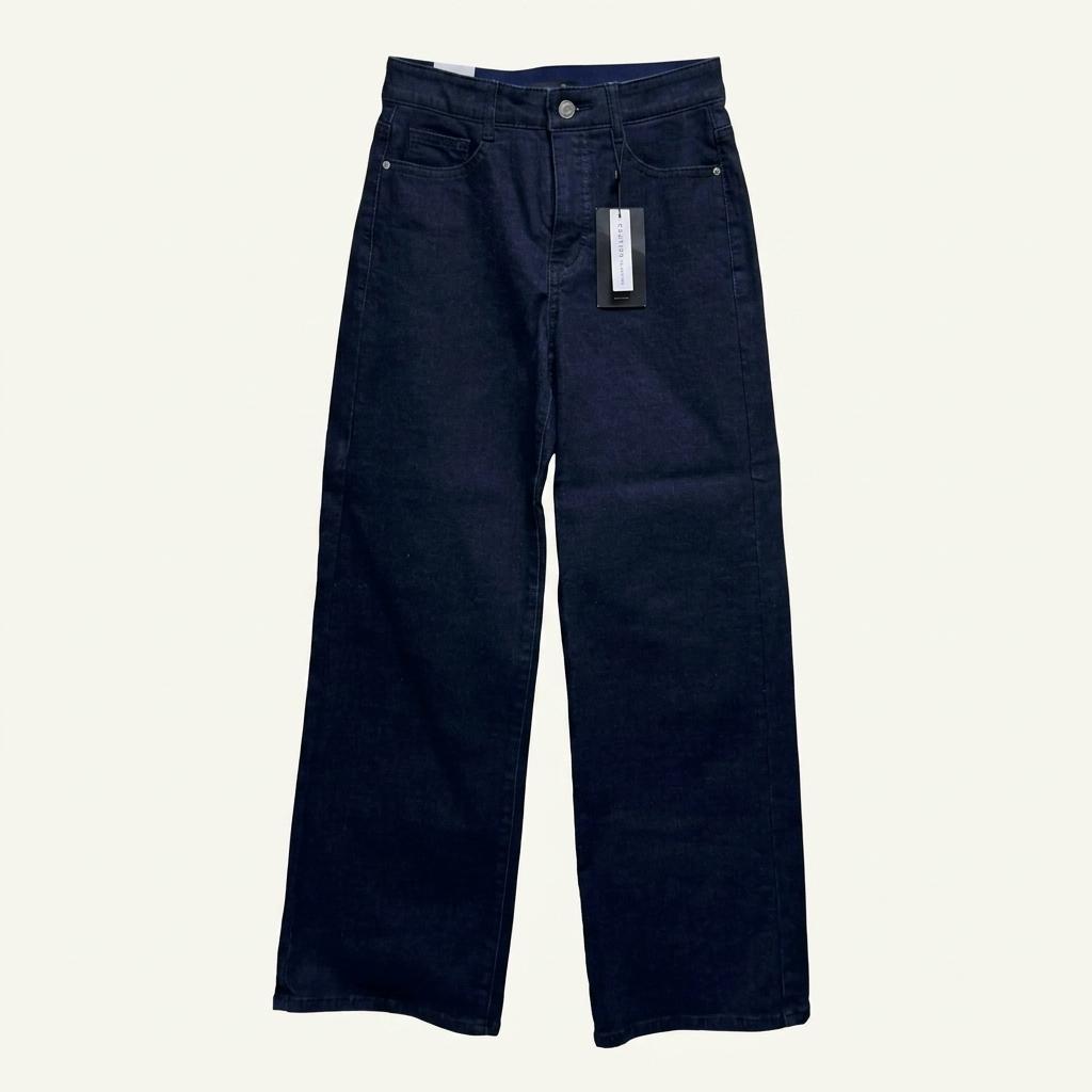 [새상품] 로엠 와이드 청바지 정가 59,900원 1