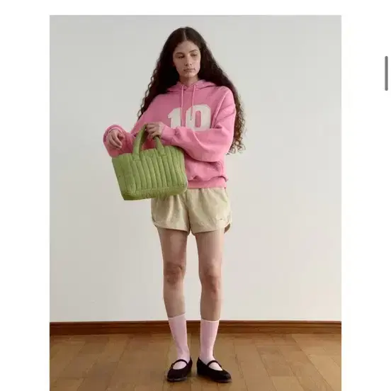 시엔느 패딩백 올리브 3