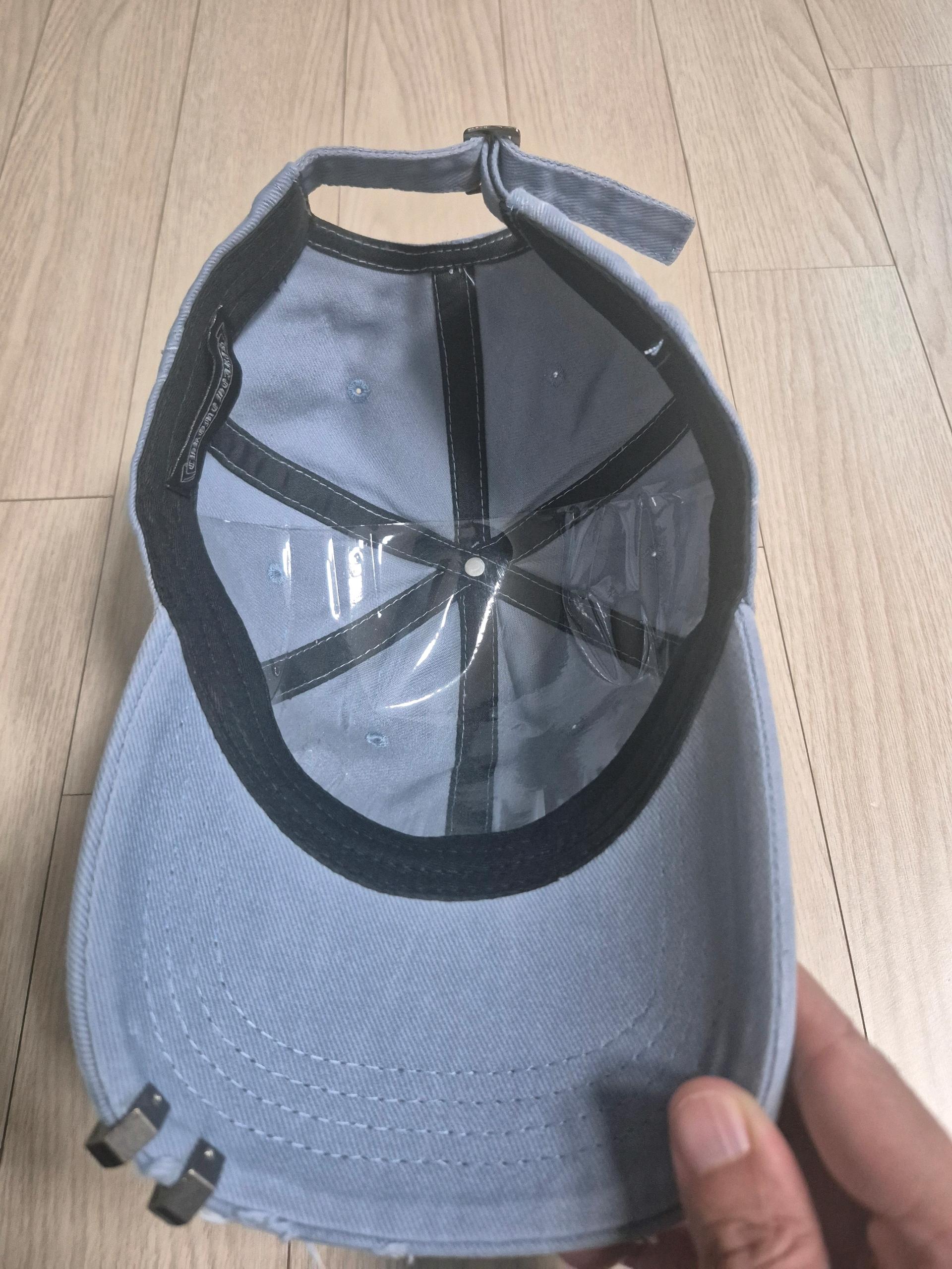 크롬하츠 빈티지 데님 볼캡 블루 6