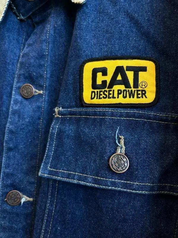 90s CAT 데님 초어자켓 Made in USA 3