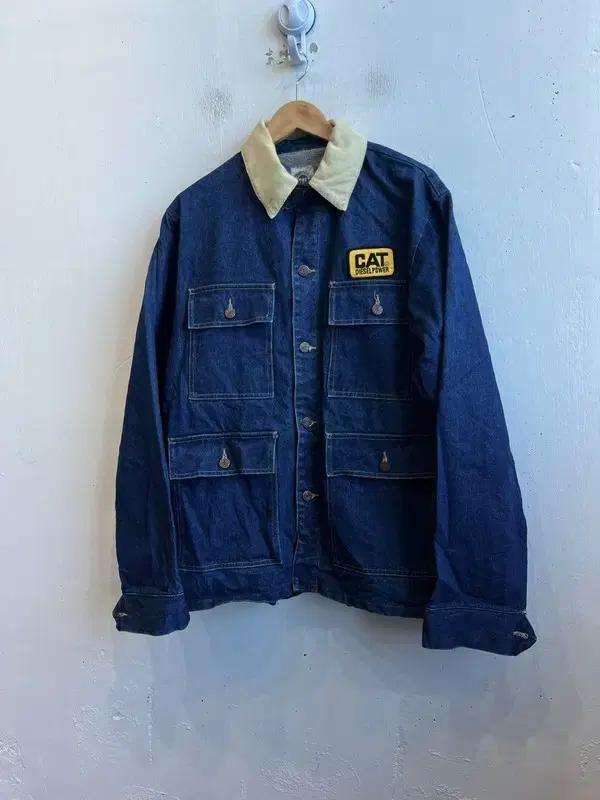 90s CAT 데님 초어자켓 Made in USA 2