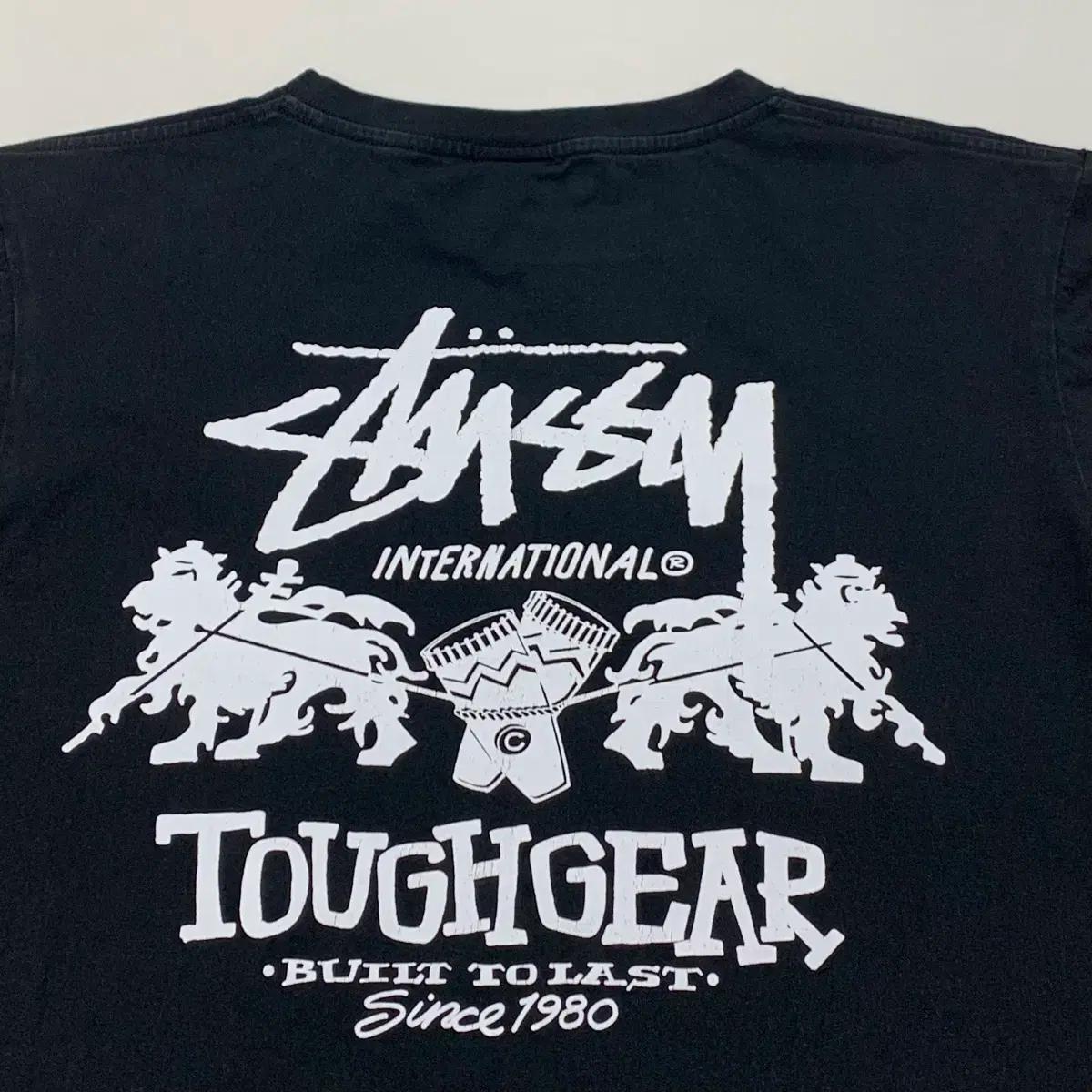 stussy 스투시 터프 기어 인터내셔널 반팔티 3