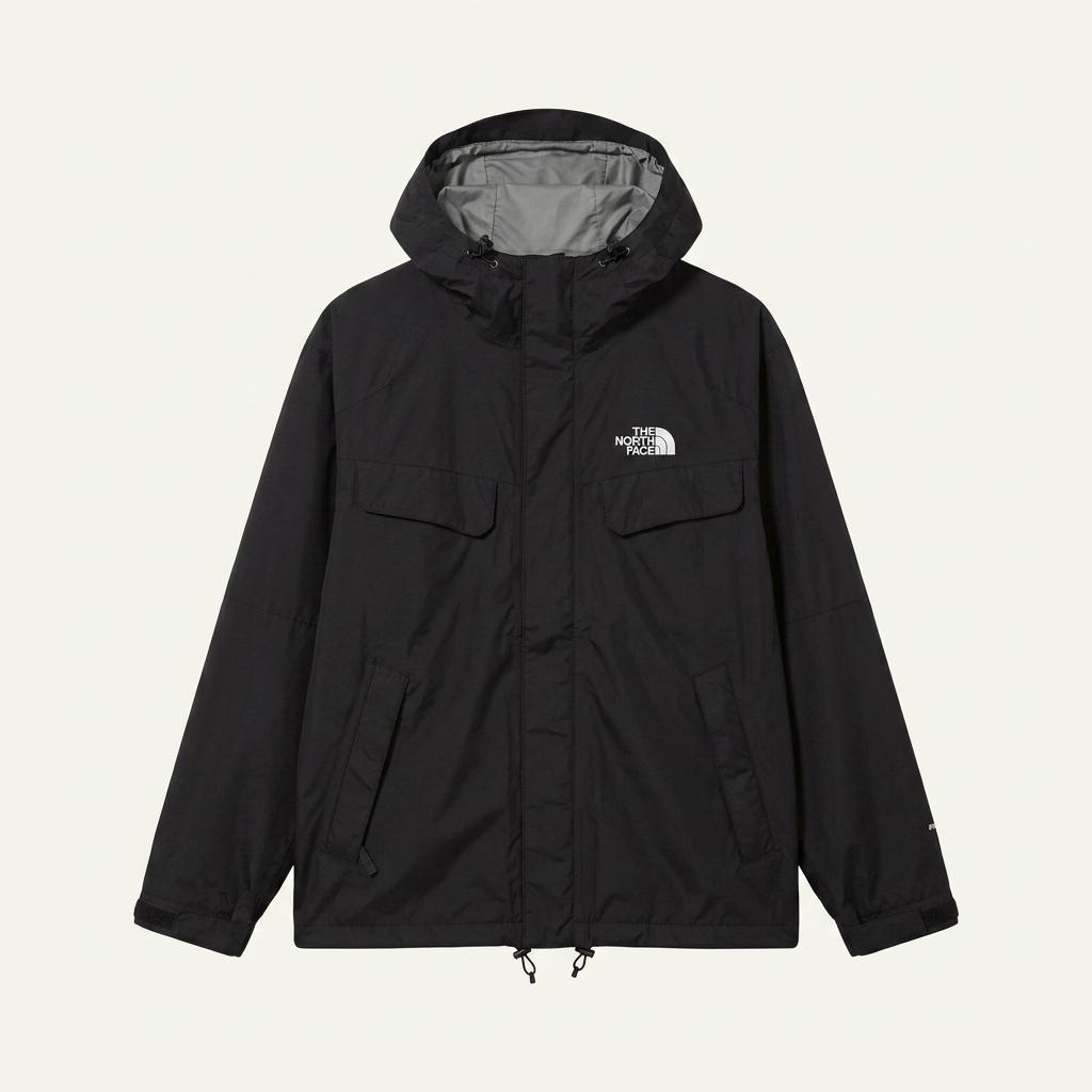 노스페이스 바람막이 블랙 XL