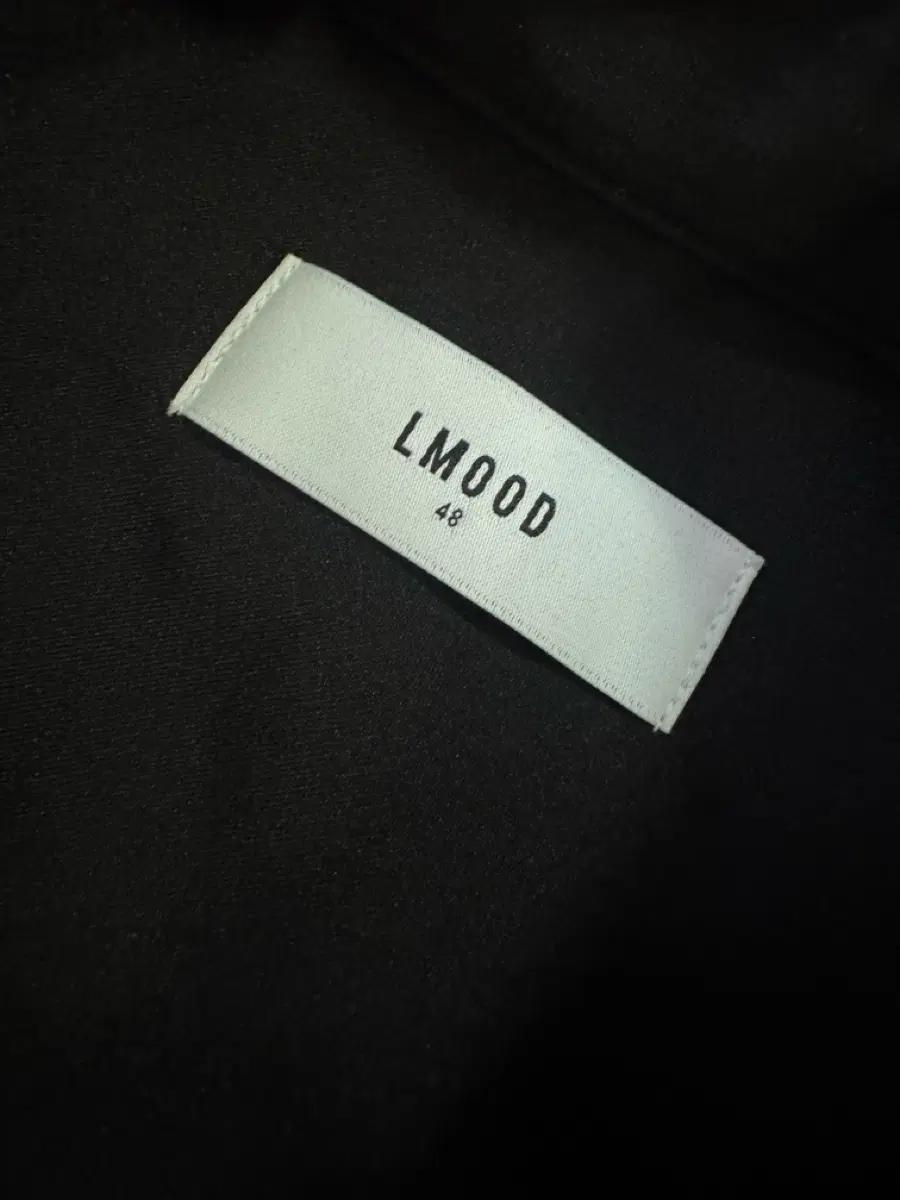 엘무드 Lmood 미니멀 투 포켓 오버핏 긴팔 셔츠 48 블랙 4